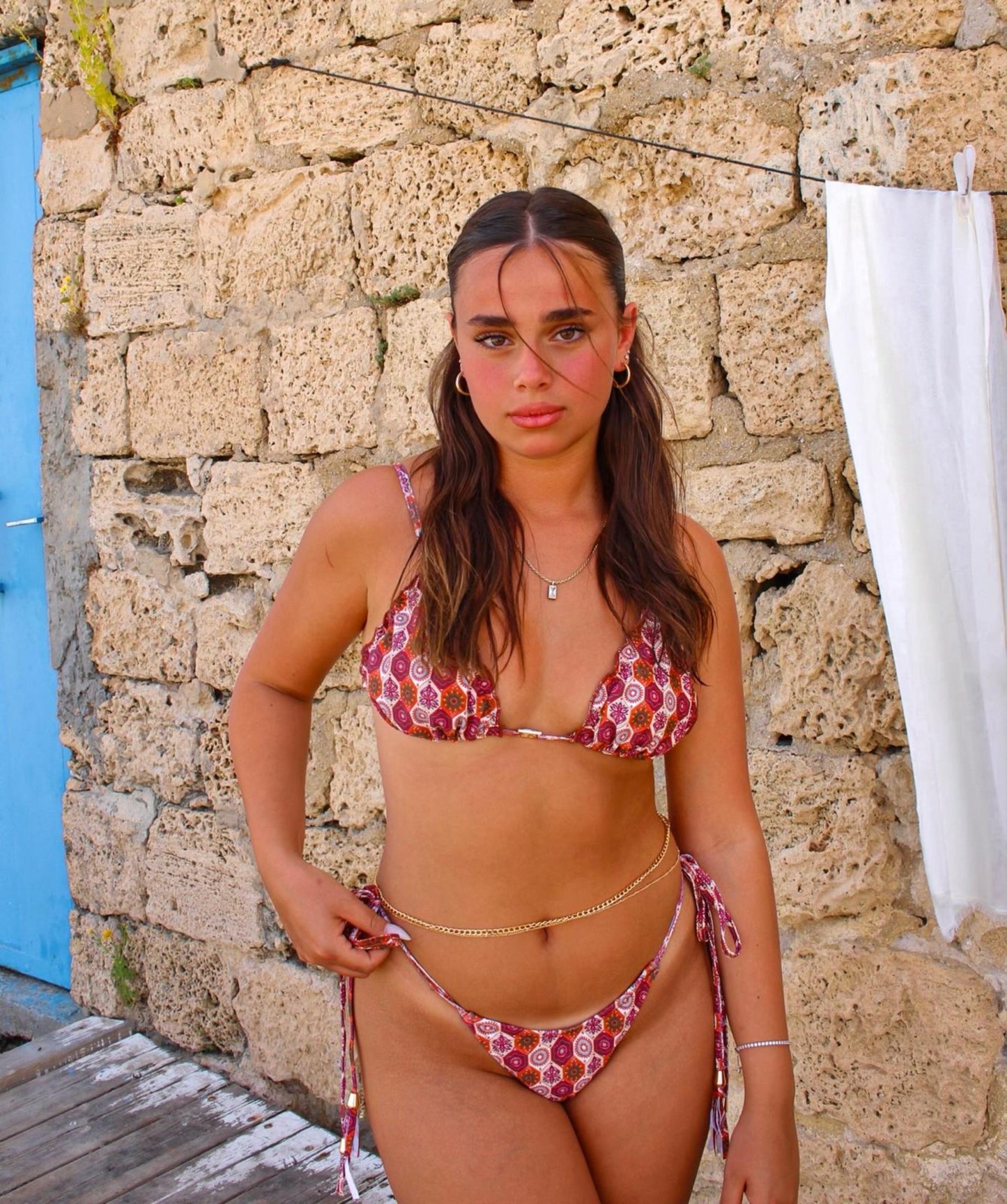 Moroccan print - bottom